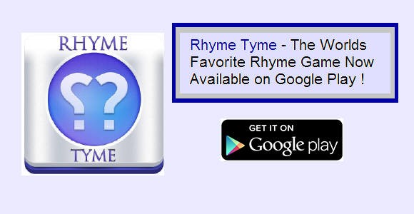Rhyme Tyme On Google Play